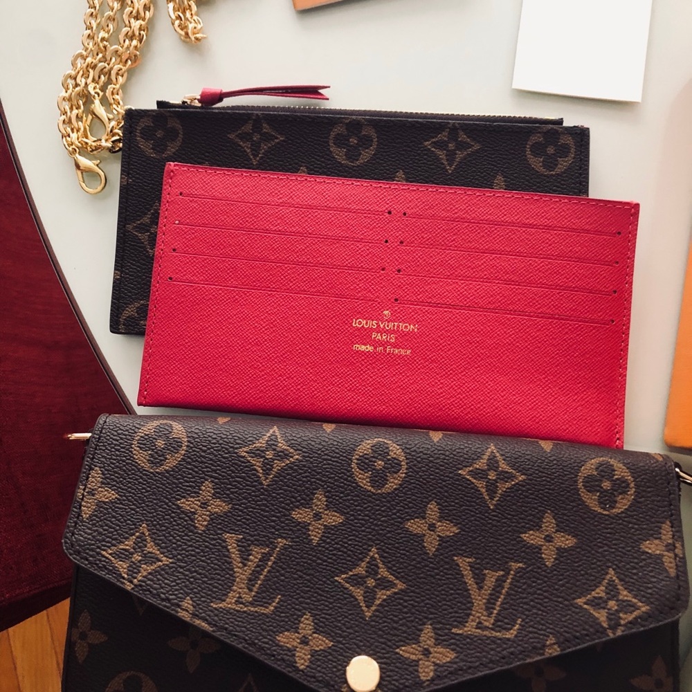 Louis Vuitton Pochette Felicie Brown Monogram